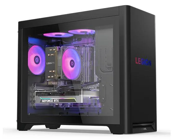 Eclipse Black mid-tower desktop PC with tool-less side panel