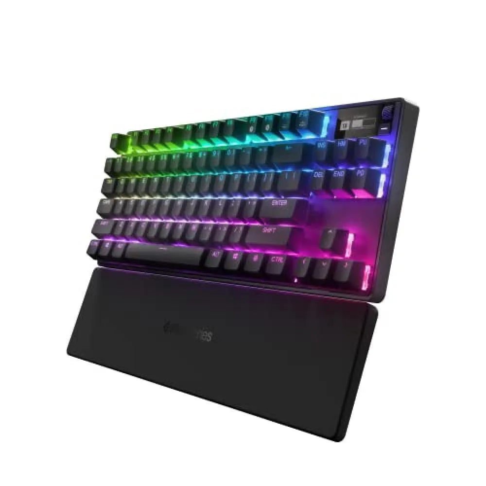 SteelSeries SteelSeries Apex Pro TKL WL (2023) 64865 Black gaming keyboard — produktbild