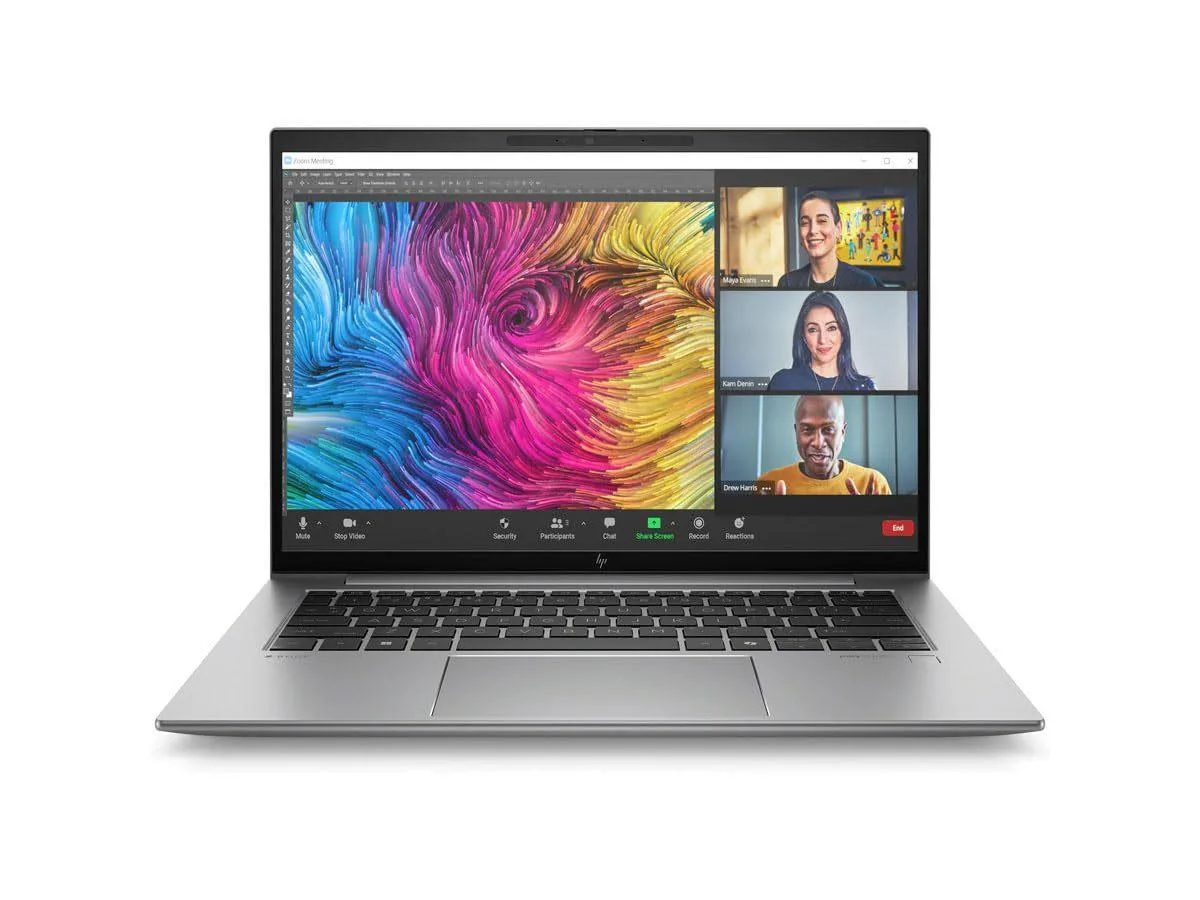 Silver 16 inch WUXGA IPS laptop with backlit keyboard and fingerprint reader