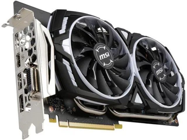 MSI MSI GeForce GTX 1060 ARMOR 6G OC graphics card — 商品写真