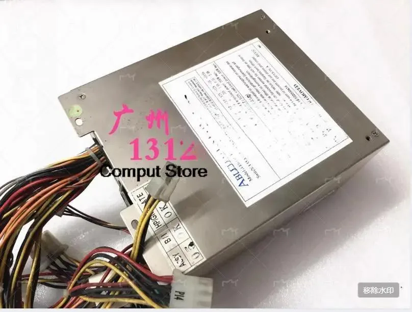 Rectangular silver server power supply unit 5400W
