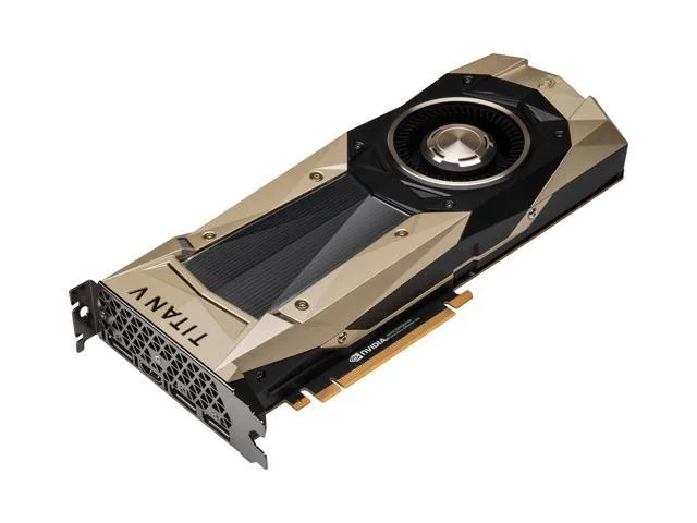NVIDIA NVIDIA TITAN V 1.20 GHz 1.46 GHz 12 GB HBM2 graphics card — photo du produit