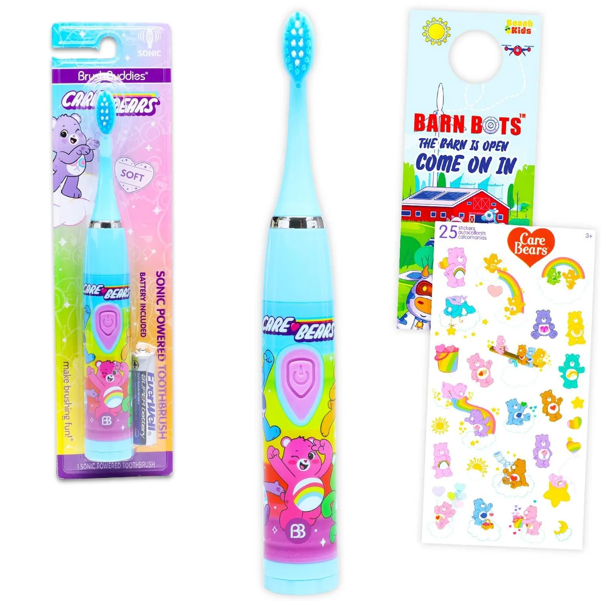  Waterpik Care Bears Oral Care Kit White Battery Powered Rechargeable — product photo