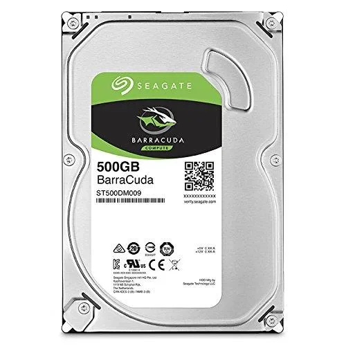 Twenty-five silver 3.5-inch SATA hard drives in a bulk tray