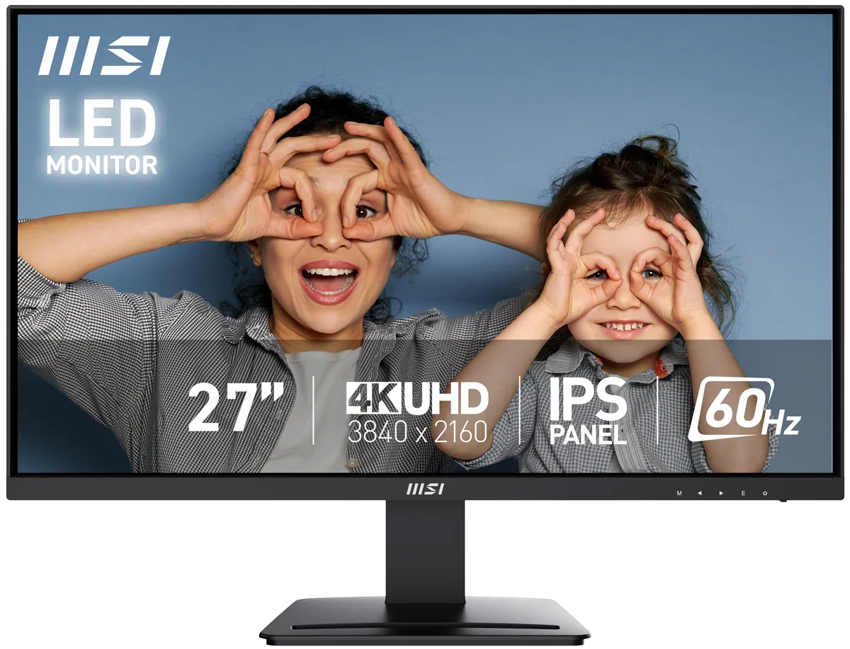 MSI MSI PRO MP273U 27" 4K 60Hz IPS monitor — product photo