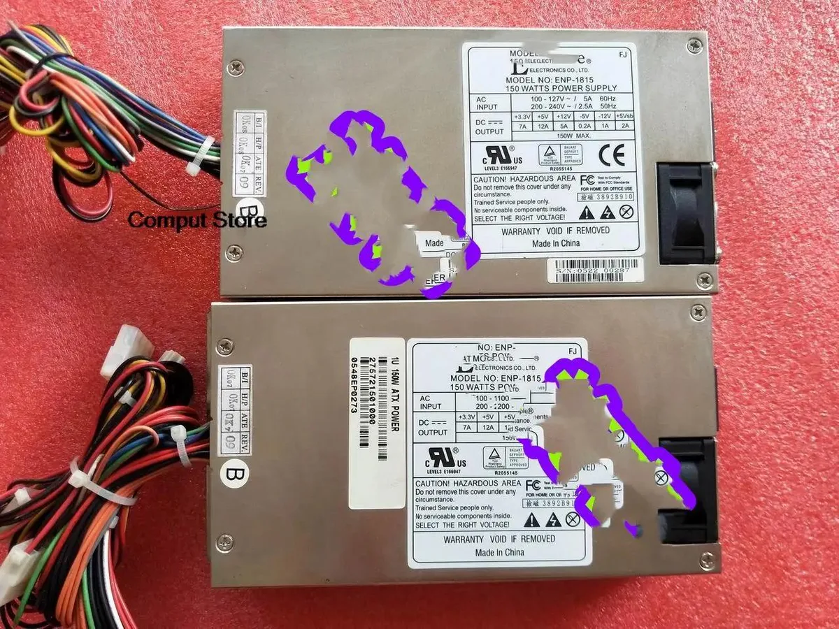 KHACHIMO KHACHIMO ENP-1815 150W 1U ATX power supply — produktbild