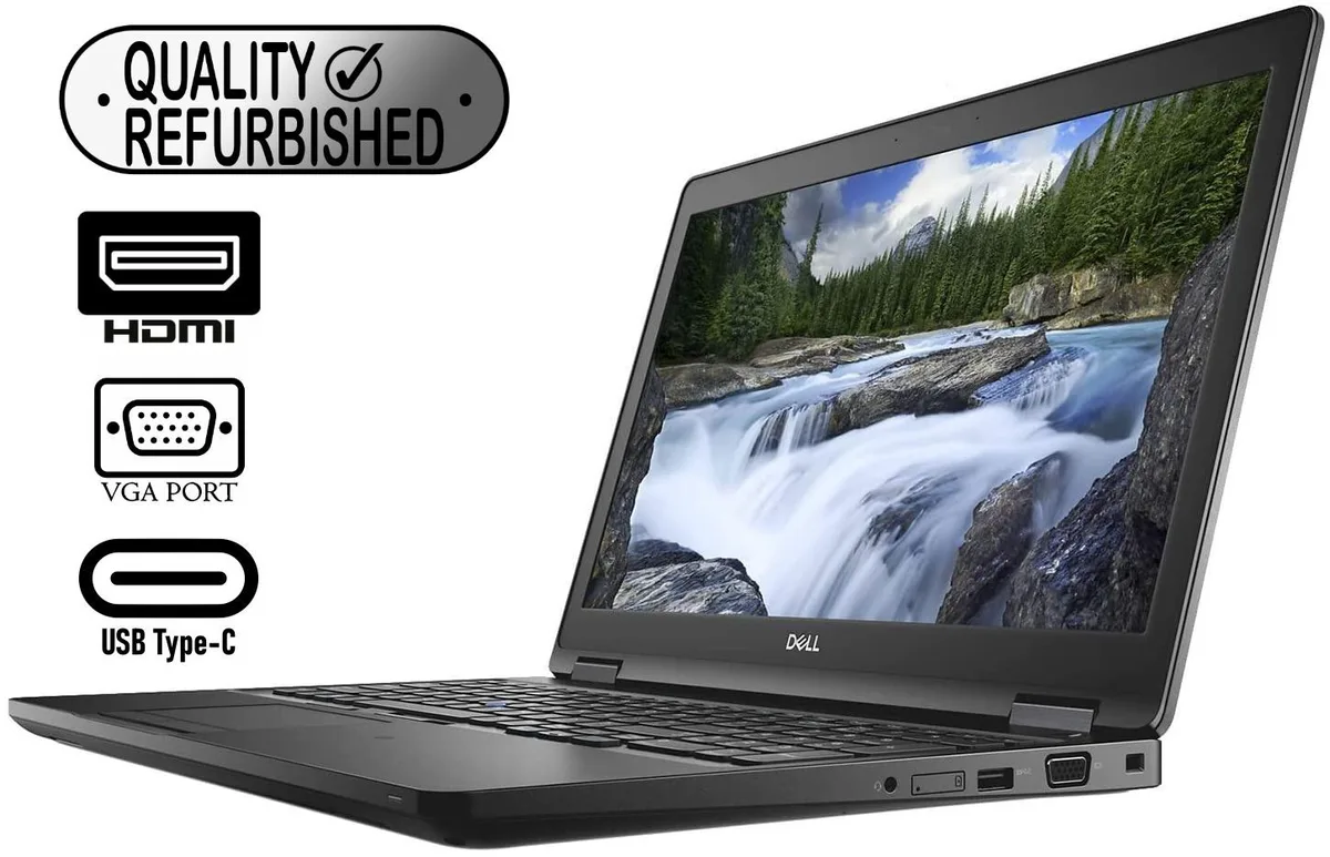 DELL DELL Latitude 5590 15.6in laptop i5-8350U 8GB 512GB SSD — photo du produit