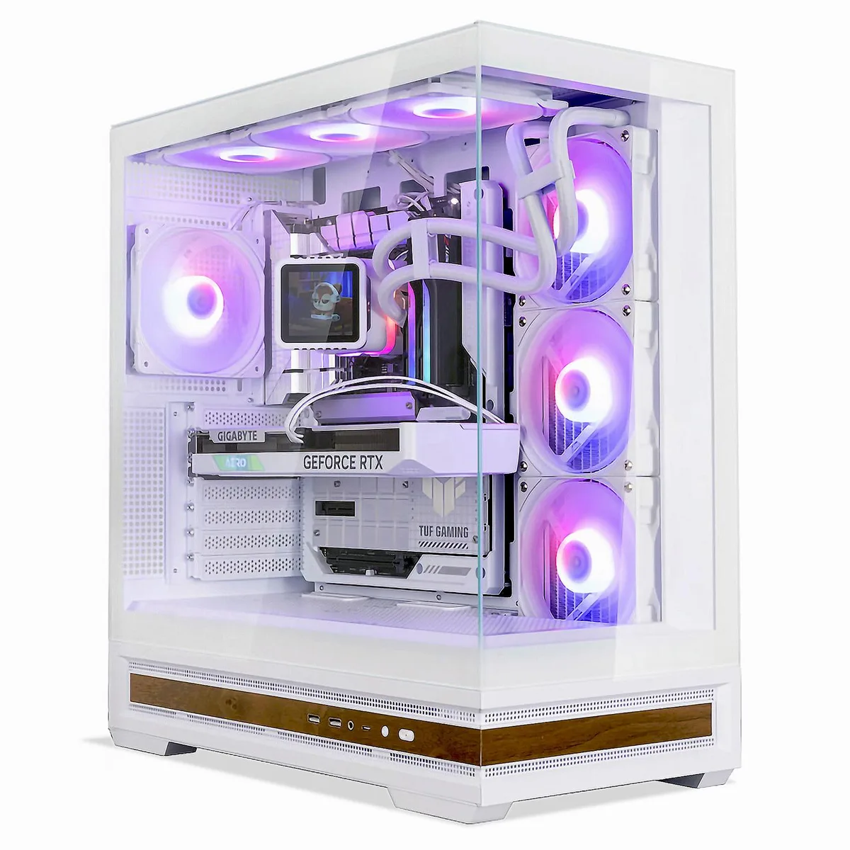 Zalman Zalman P40 Namu ATX Mid-Tower PC Case White — product photo