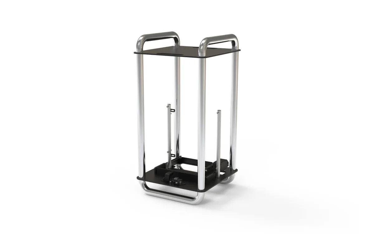 Streacom Streacom DA6 Open Frame ITX Case Chrome — photo du produit