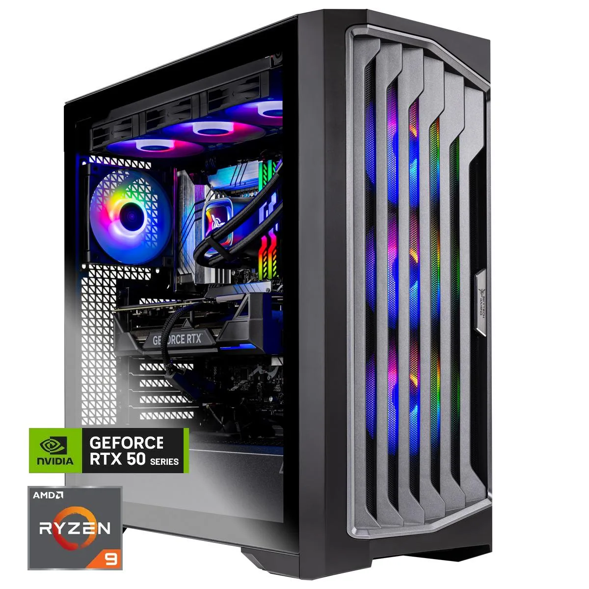 Skytech Skytech ST-LEGACY4-1686-B-AL gaming PC Ryzen 9 9900X3D RTX 5090 32GB 64GB DDR5 4TB NVMe — photo du produit