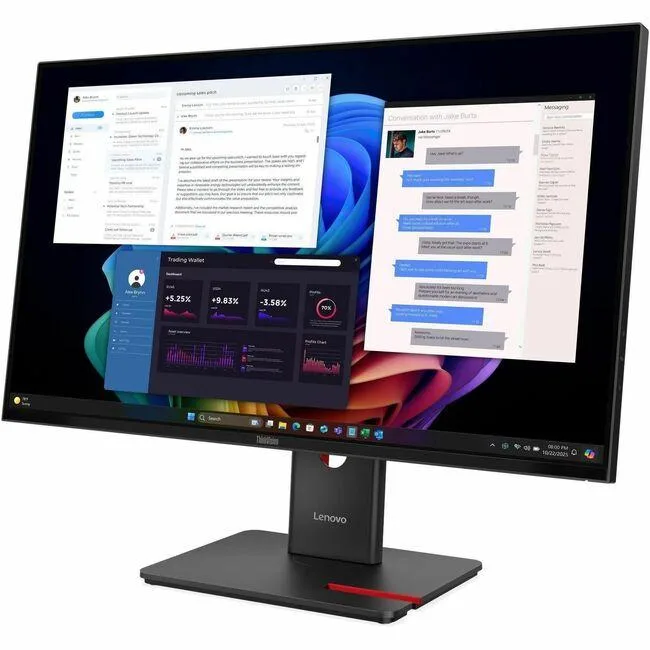 Lenovo Lenovo ThinkVision T27UD-40 64AFGAR2US 27" 4K UHD IPS monitor — product photo