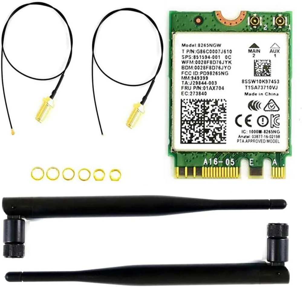 MCDODO MCDODO AC8265 Wireless NIC Module Jetson Orin Nano NX Bluetooth 4.2 — 商品照片