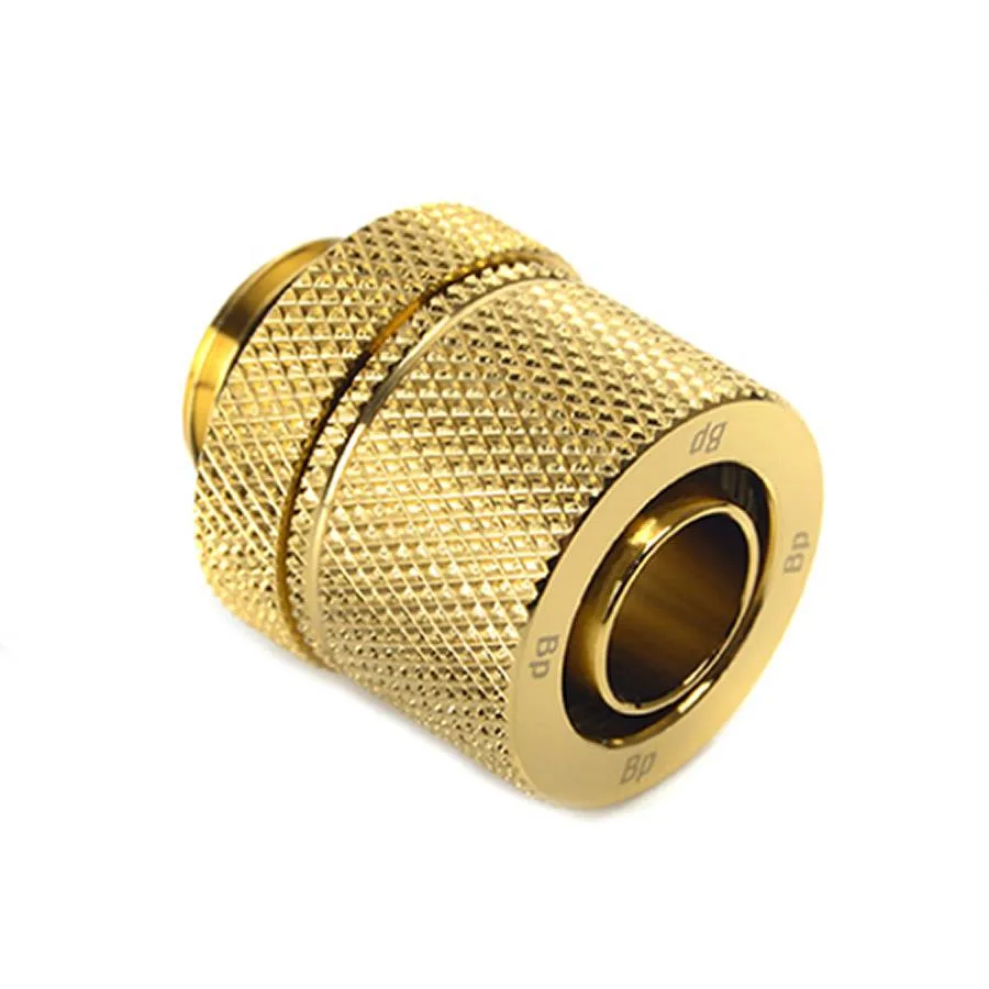 Bitspower G1/4 inch brass compression fitting for 3/8 ID half-inch OD soft tubing