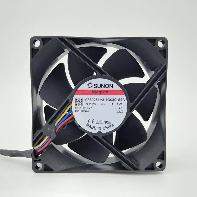 SXDOOL SXDOOL mf80251v3-1q03c-s9a 80mm 12V 1.01W 4-pin case fan — product photo