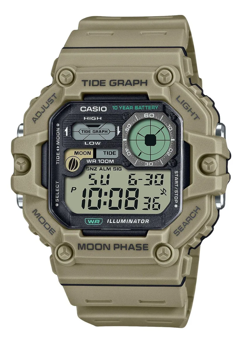 CASIO Casio WS-1700H-5AV 100M Quartz Digital Sports Watch Grey 48.60mm — produkto nuotrauka