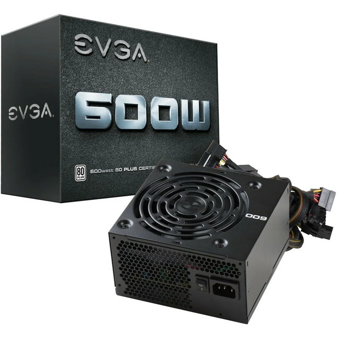 EVGA EVGA 600 W1 600 W power supply — photo du produit