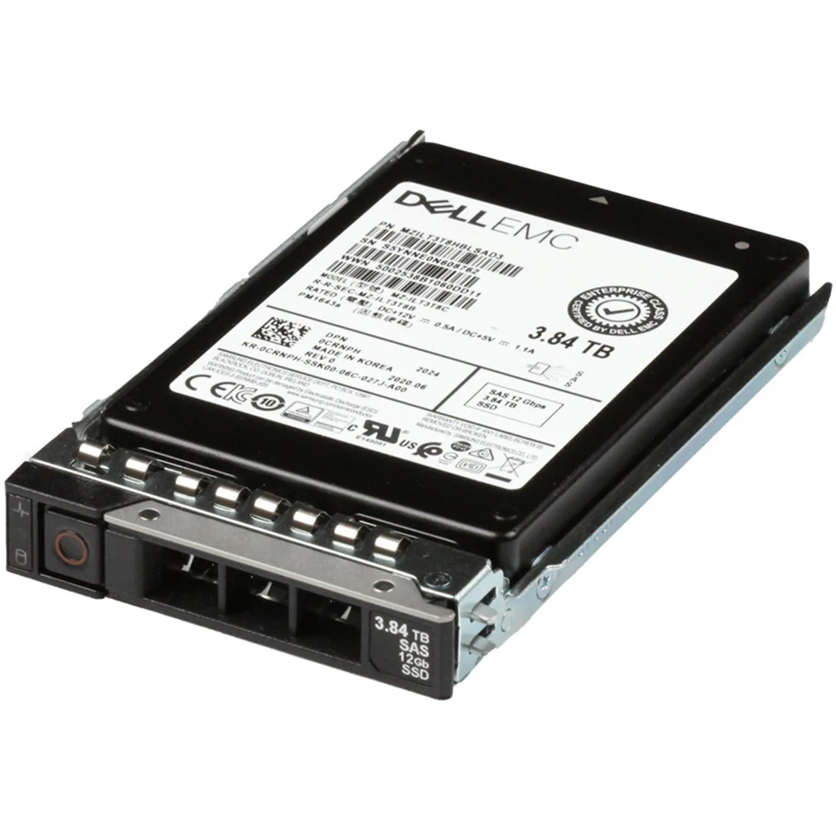 DELL DELL CRNPH 3.84TB 12Gbps SAS 2.5 Enterprise SSD — produktfoto