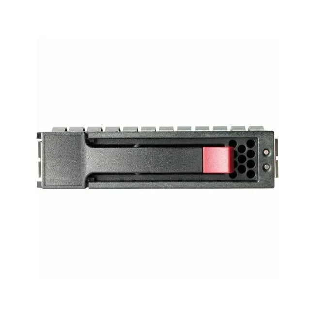 HPE 2.5 inch SAS hard drive silver metal casing