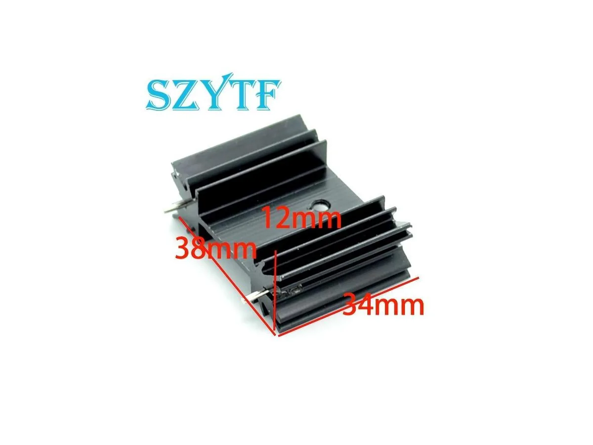 Fans Fans TO-247 heatsink 38x34x12mm 5pcs — produktbild