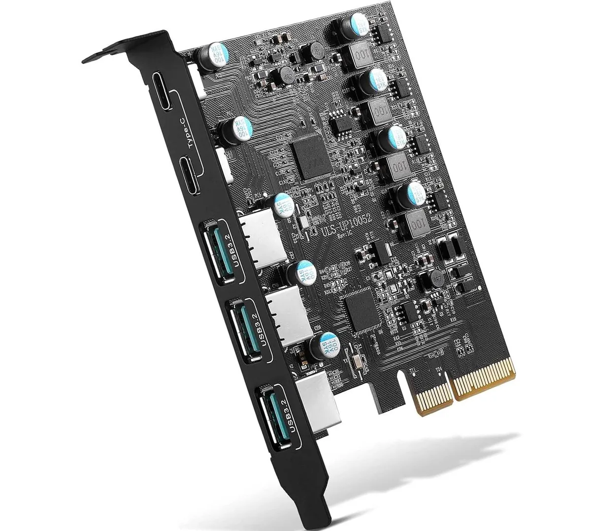 ESTONE ESTONE PCIE23A2C3.2 5-Port USB 3.2 PCIe Expansion Card — preces foto