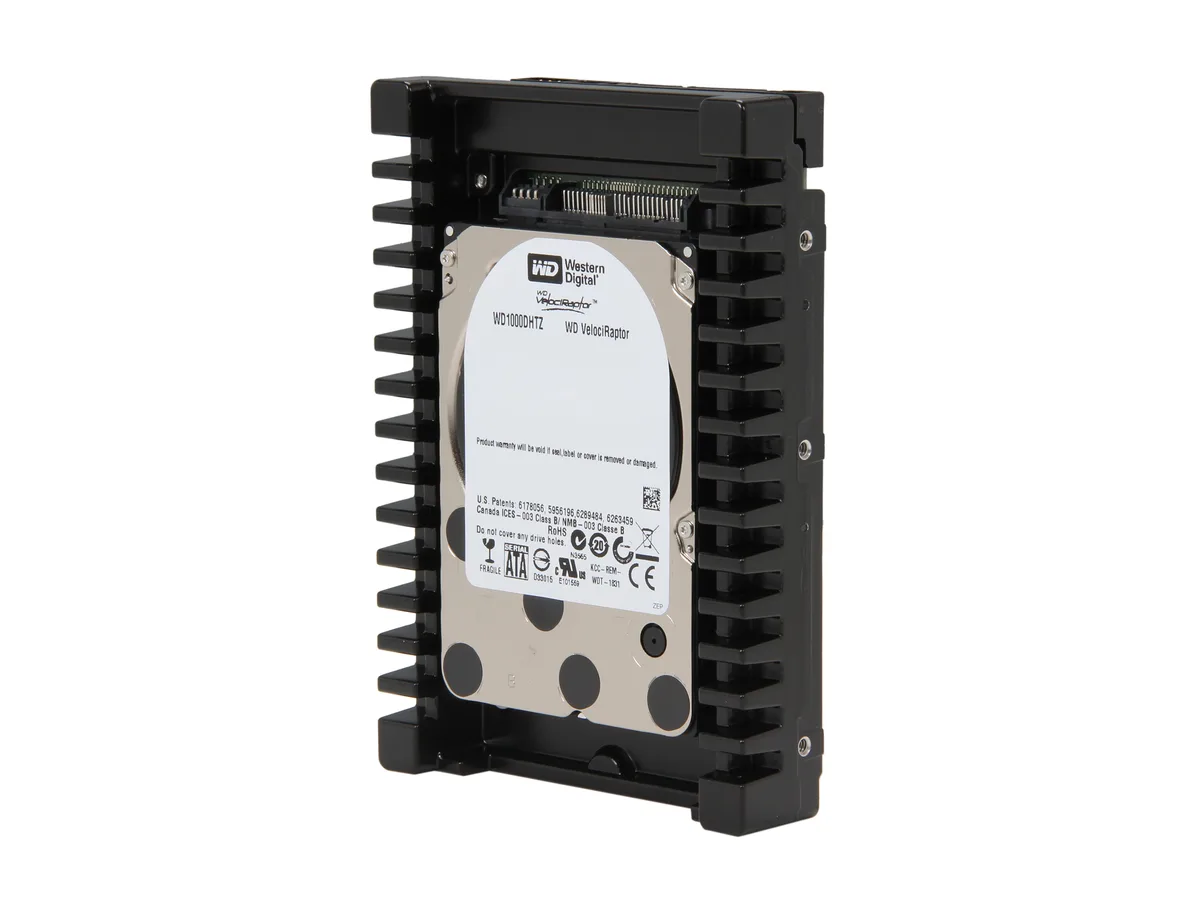Western Digital Western Digital WD VelociRaptor WD1000DHTZ 1TB 10000 RPM 64MB SATA 6.0Gb/s 3.5" internal hard drive — fotografija proizvoda