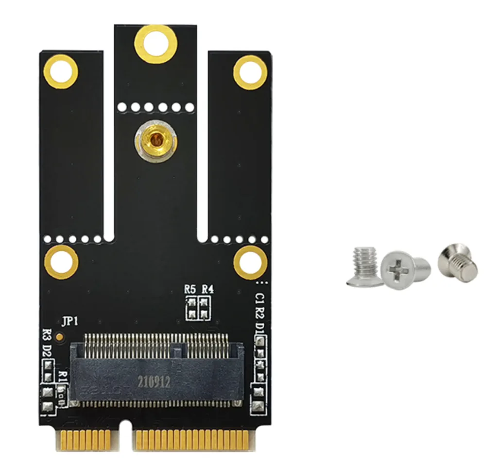 Corn Electronics Corn Electronics M.2 Key E to Mini PCIe Adapter — product photo