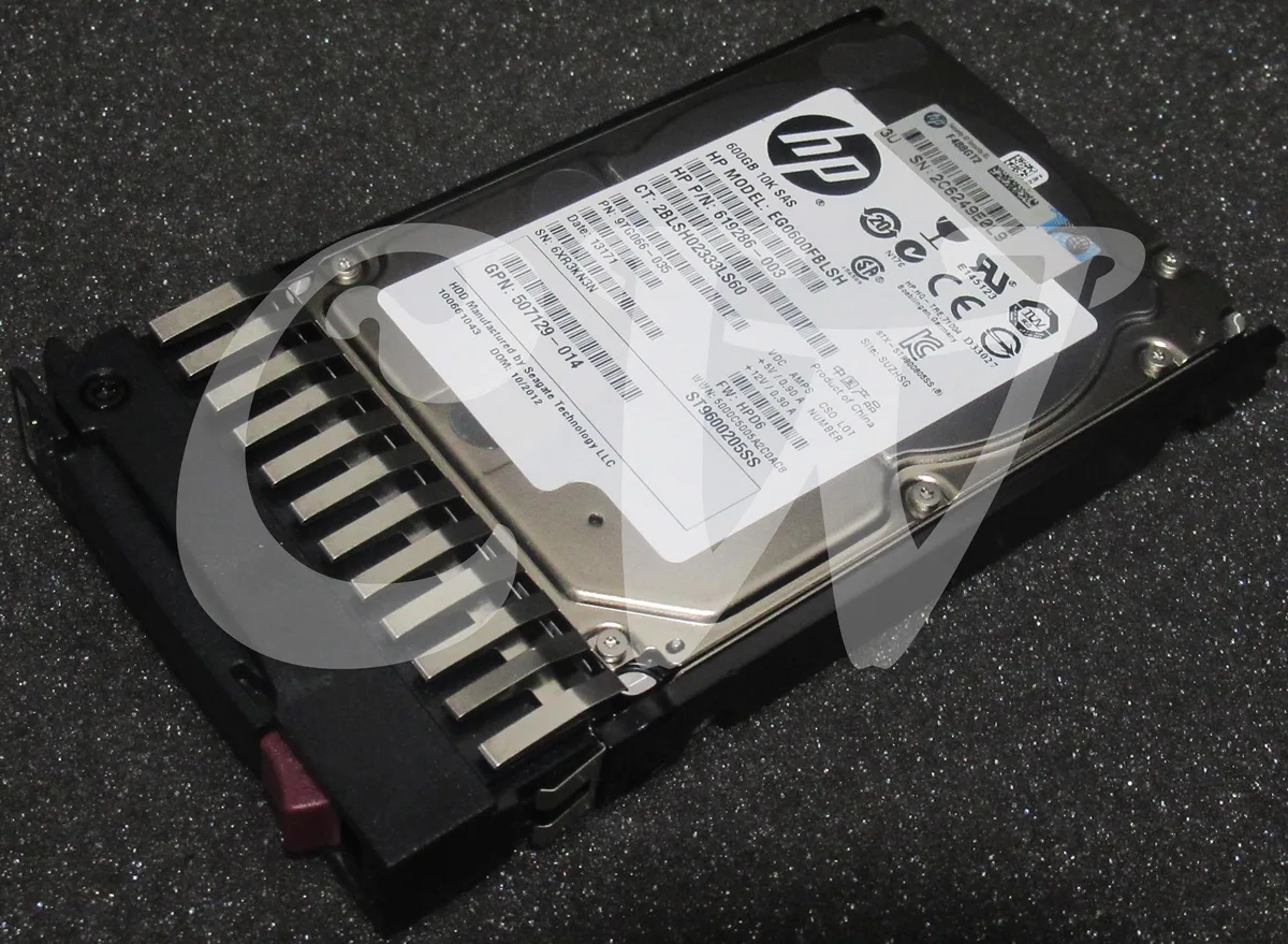 HP HP EG0600FBLSH 600GB 10000RPM 2.5" SAS internal hard drive — produktbild