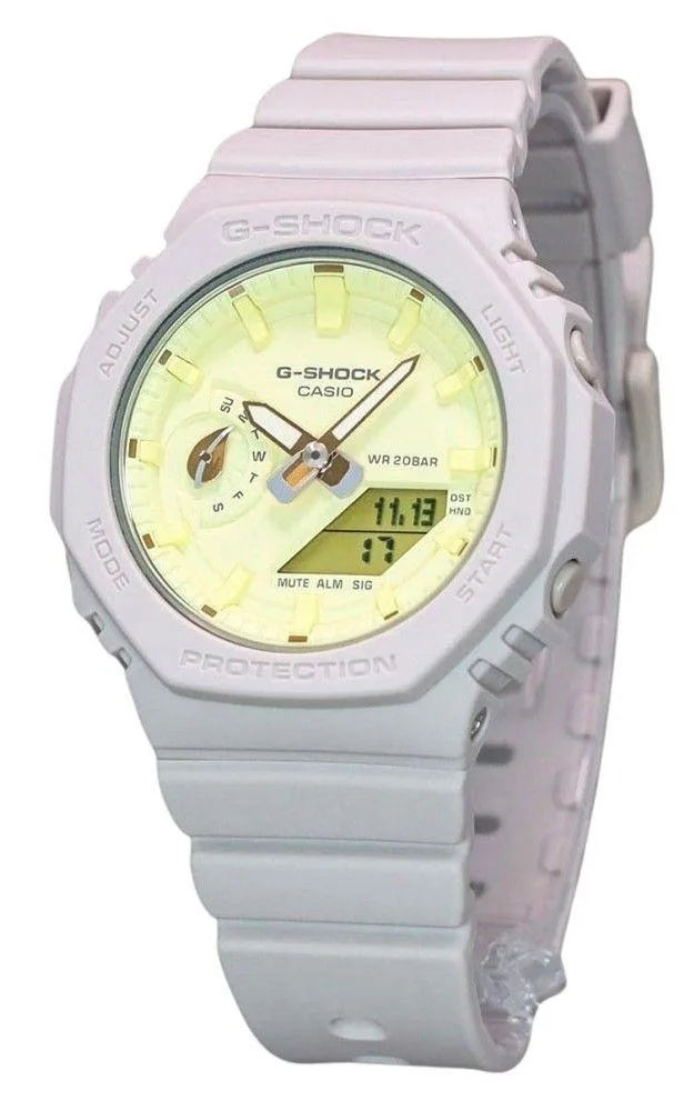 CASIO CASIO G-Shock GMA-S2100NC-4A Yellow Dial 200m watch — product photo