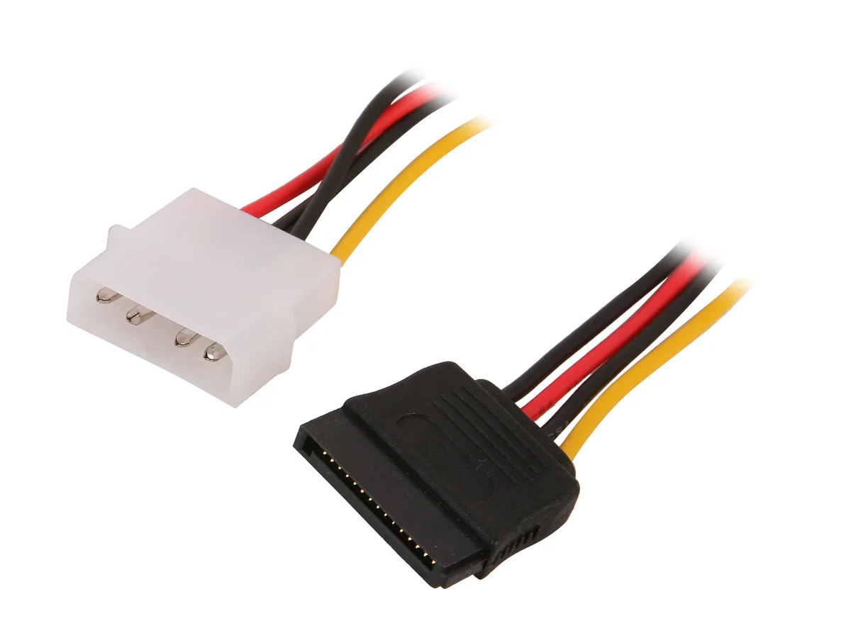 Syba Syba SY-PWCB-SATA Molex 4-pin to 15-pin SATA Power Cable — foto del prodotto