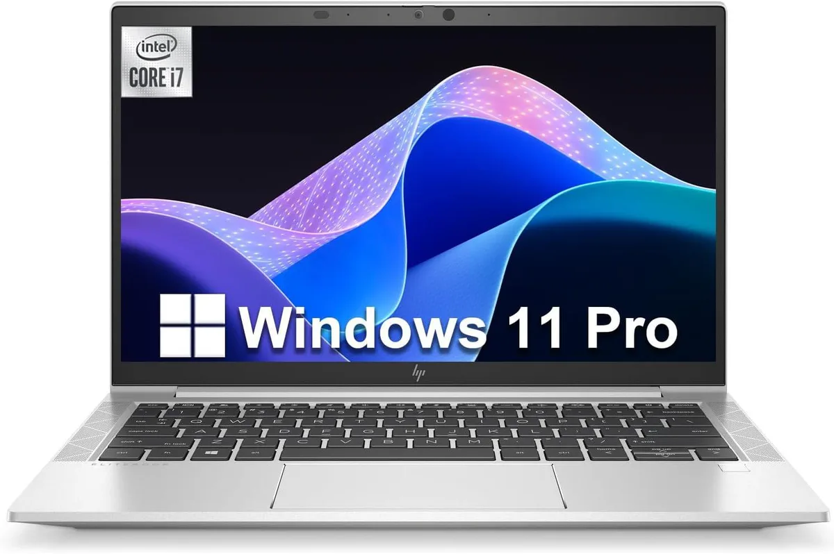 Silver 13.3 inch ultra-thin lightweight notebook, closed lid, HP EliteBook 830 G8