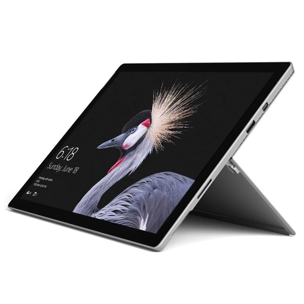 Microsoft Microsoft Surface Pro 5 12.3" Tablet 128GB i5-7300U 2.6GHz Platinum — 商品写真
