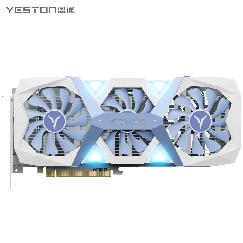 YESTON YESTON YT RX-96XT-08D6-PA-11PCI Radeon RX 9060 XT graphics card — preces foto
