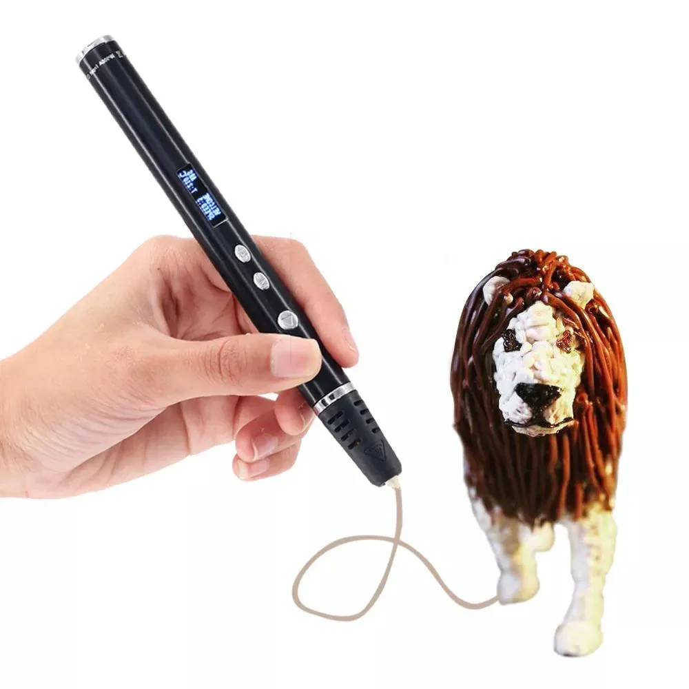 DEWANG DEWANG 3D Printing Pen OLED 1.75mm Black — photo du produit