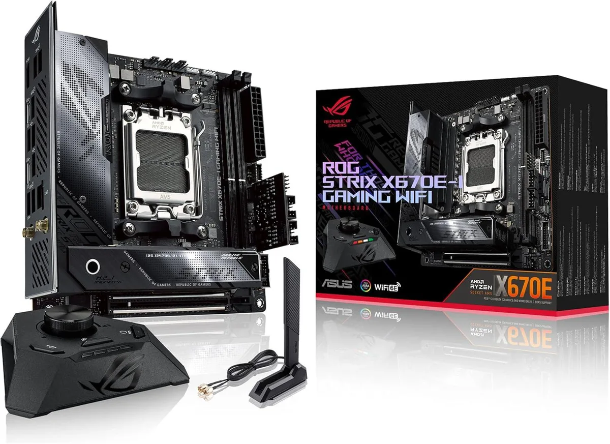 ASUS ASUS ROG STRIX X670E-I GAMING WIFI AMD motherboard AM5 — product photo