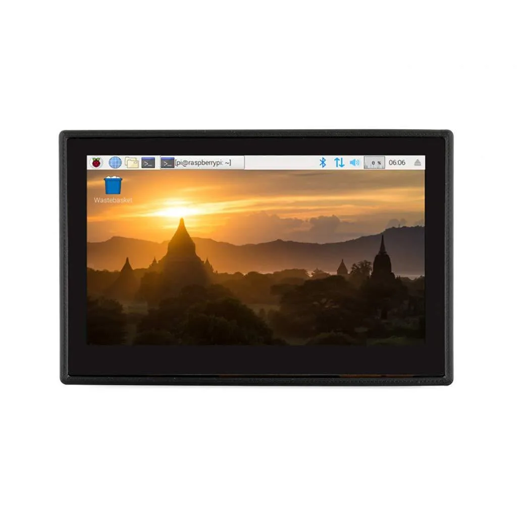 LORDWORLD LORDWORLD 4.3inch Capacitive Touch Display with Case &amp; Cooling Fan — foto produk