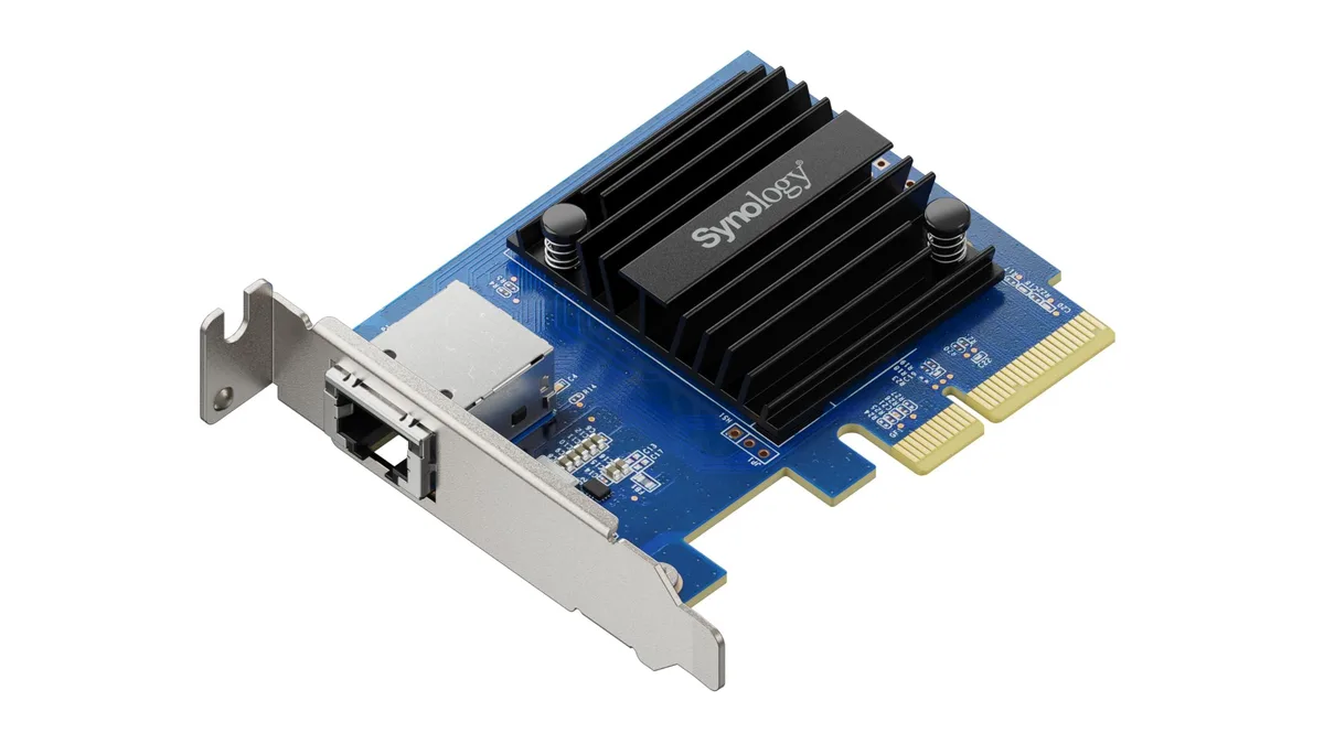 Synology Inc. Synology E10G30-T1 Single-Port 10GbE network card — 제품 사진