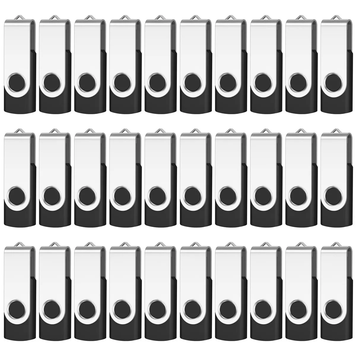 Alphacool Alphacool 50 Pack 2GB USB 2.0 Flash Drives Black — product photo