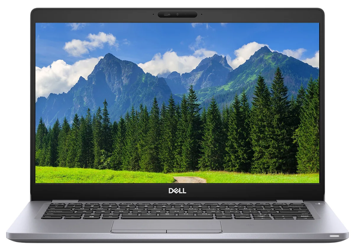 Silver Dell Latitude 5310 laptop closed lid Grade A condition