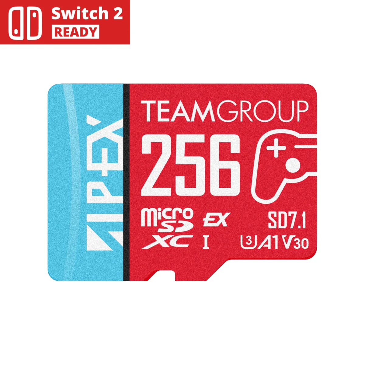 Team Group Team Group TAPMSDE256GIV30A102 256GB microSD Express memory card — 제품 사진