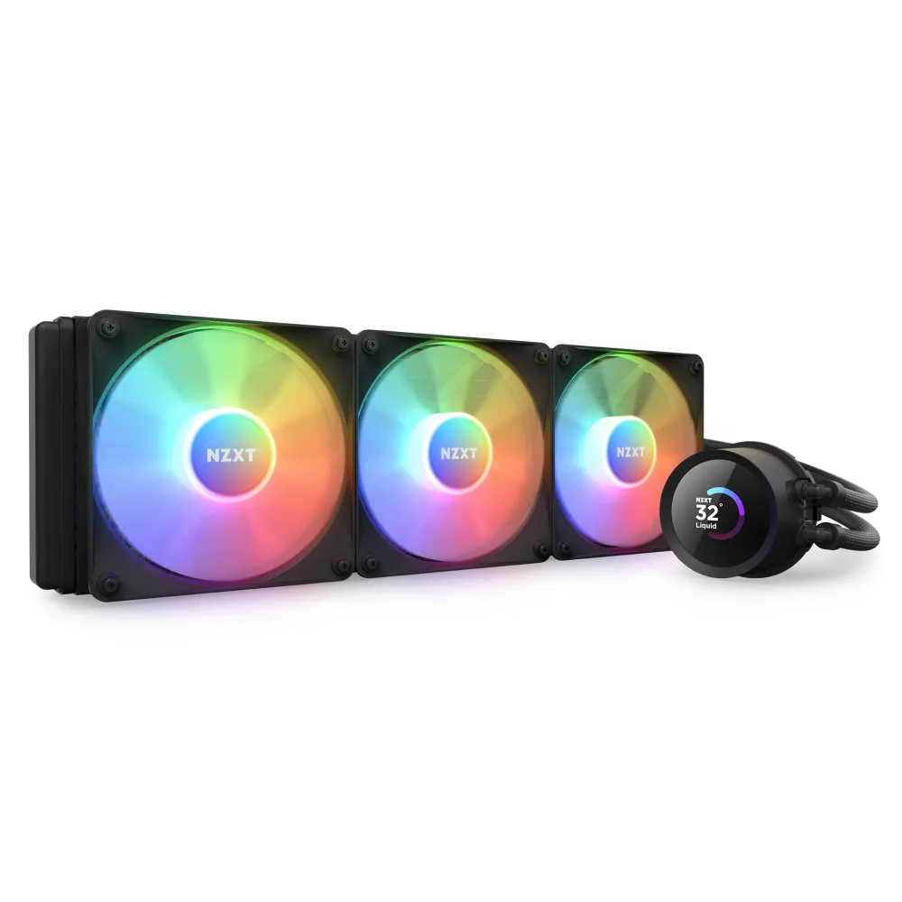 NZXT NZXT RL-KR360-B1 Kraken 360 RGB liquid cooler — photo du produit