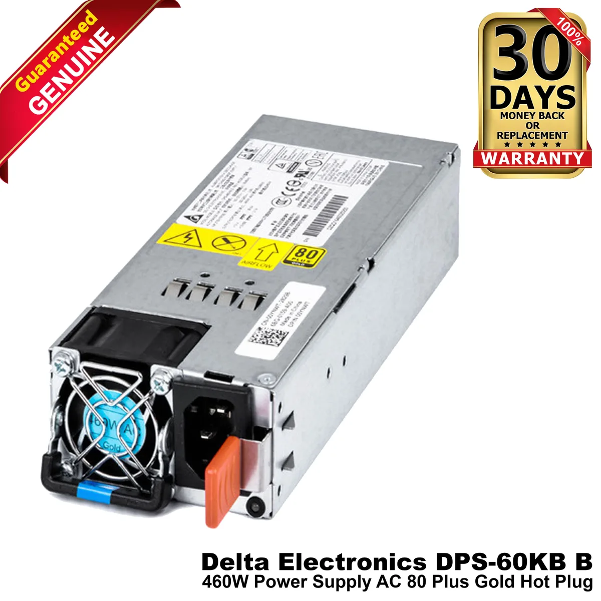 DELL DELL 0YNWT 460W 80 Plus Gold Server Power Supply Reverse Airflow — ภาพสินค้า