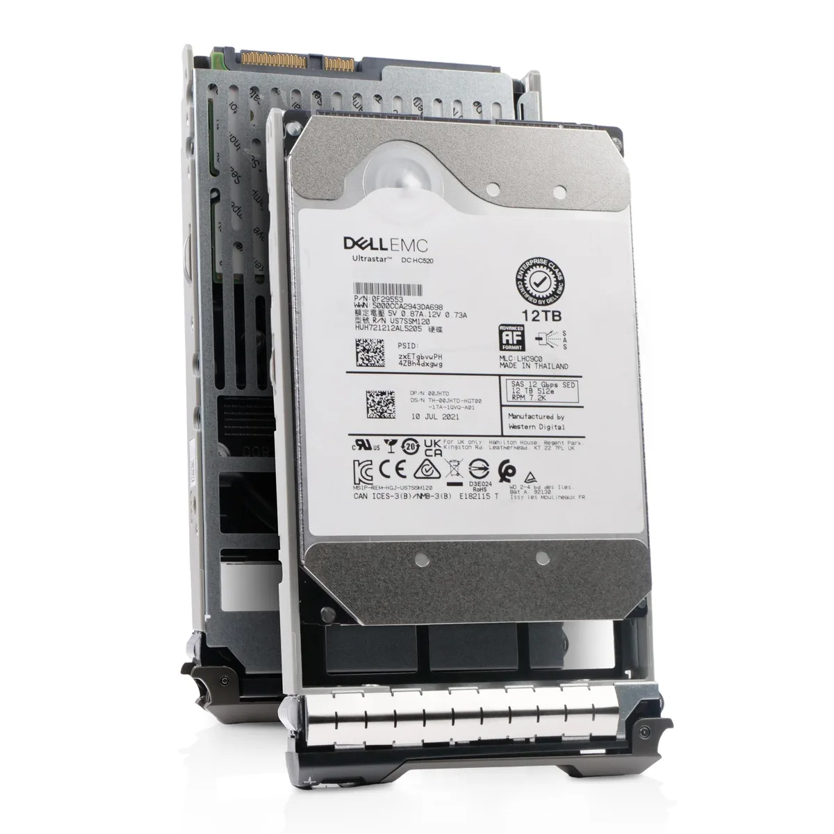 DELL DELL 00JHTD 12TB SAS 12Gb/s 7200 RPM 3.5in internal hard drive — toote foto