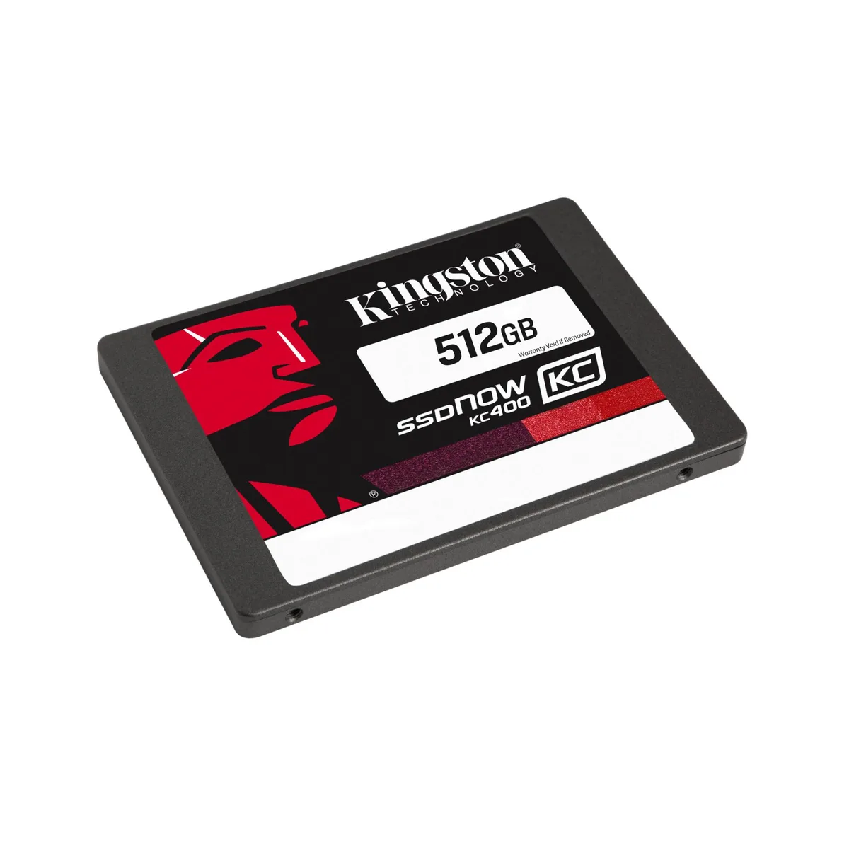 Silver 2.5 inch SATA enterprise SSD with black label