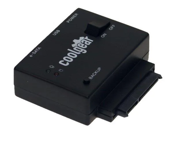 CoolGear CoolGear SS-SCBP USB 2.0 and eSATA Hard Drive Adapter — 商品照片