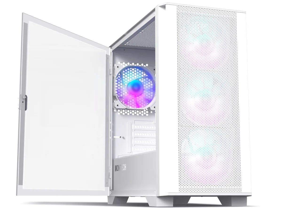 Montech Montech AIR 100 ARGB (W) Micro-ATX PC case — product photo