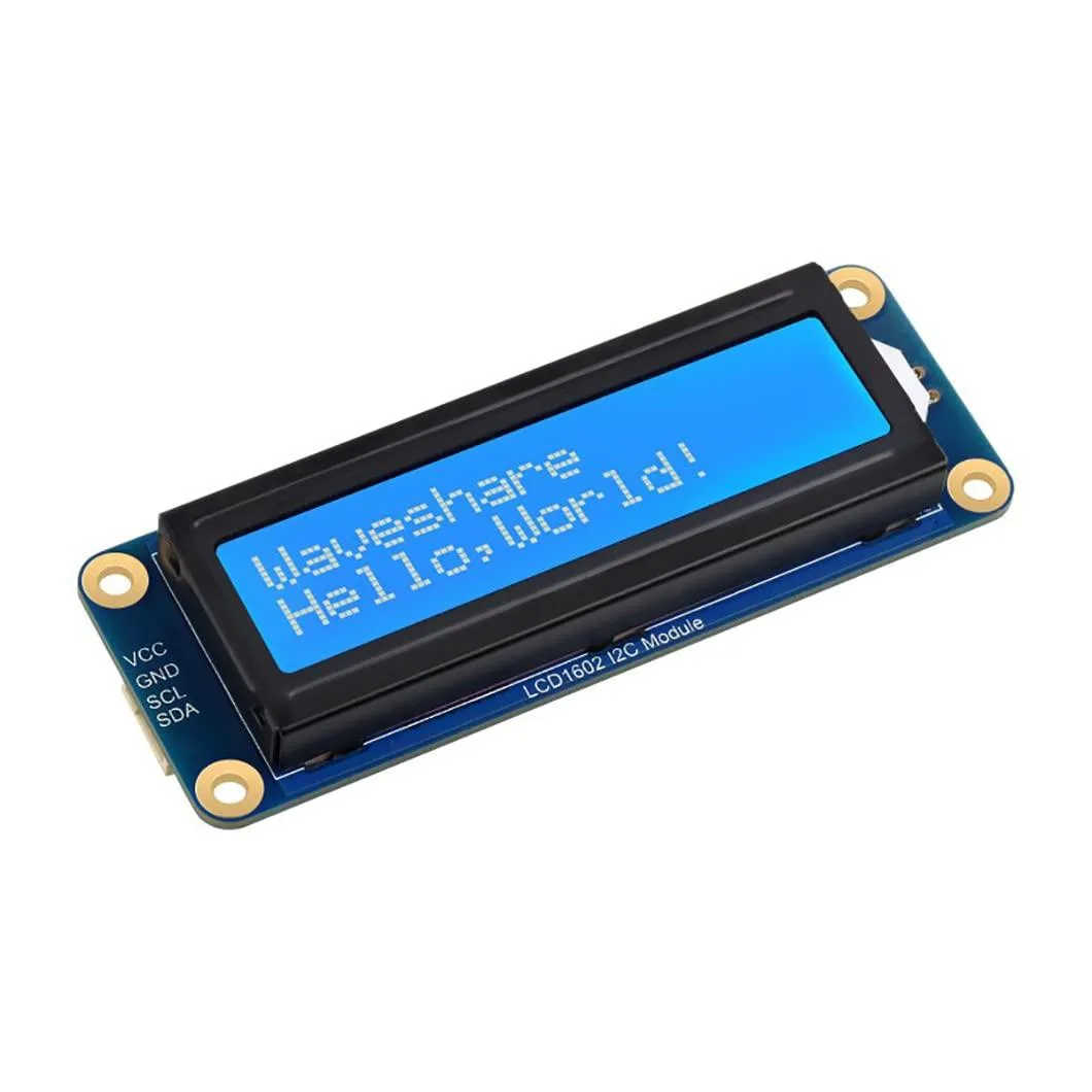 LORDWORLD LORDWORLD LCD1602 I2C Display Module 16x2 White Blue 3.3V 5V — zdjęcie produktu