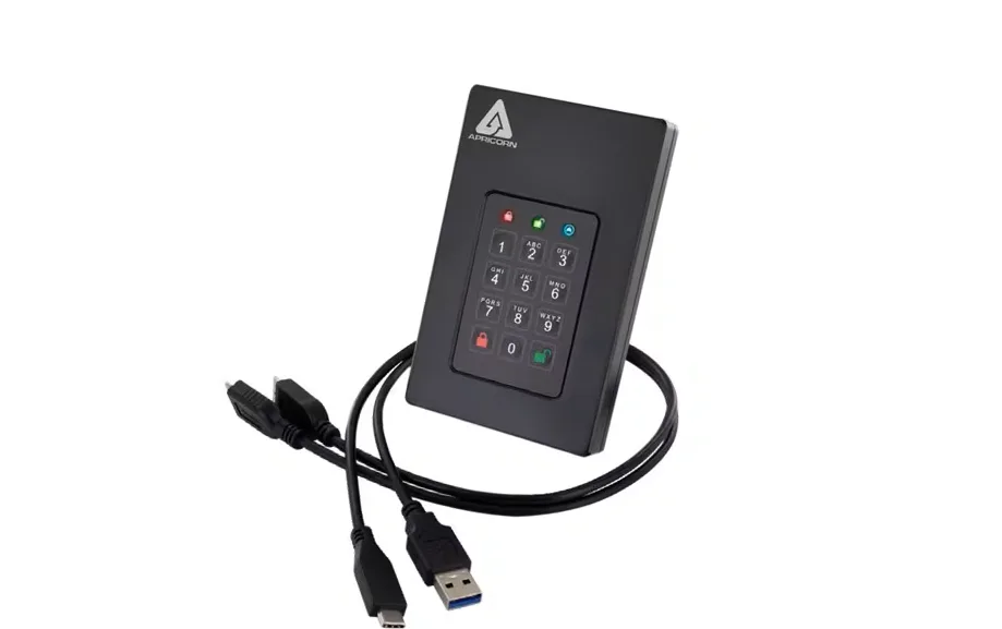 Apricorn Apricorn Aegis Fortress L3 AFL3-S16TB 16 TB portable SSD — תמונת המוצר