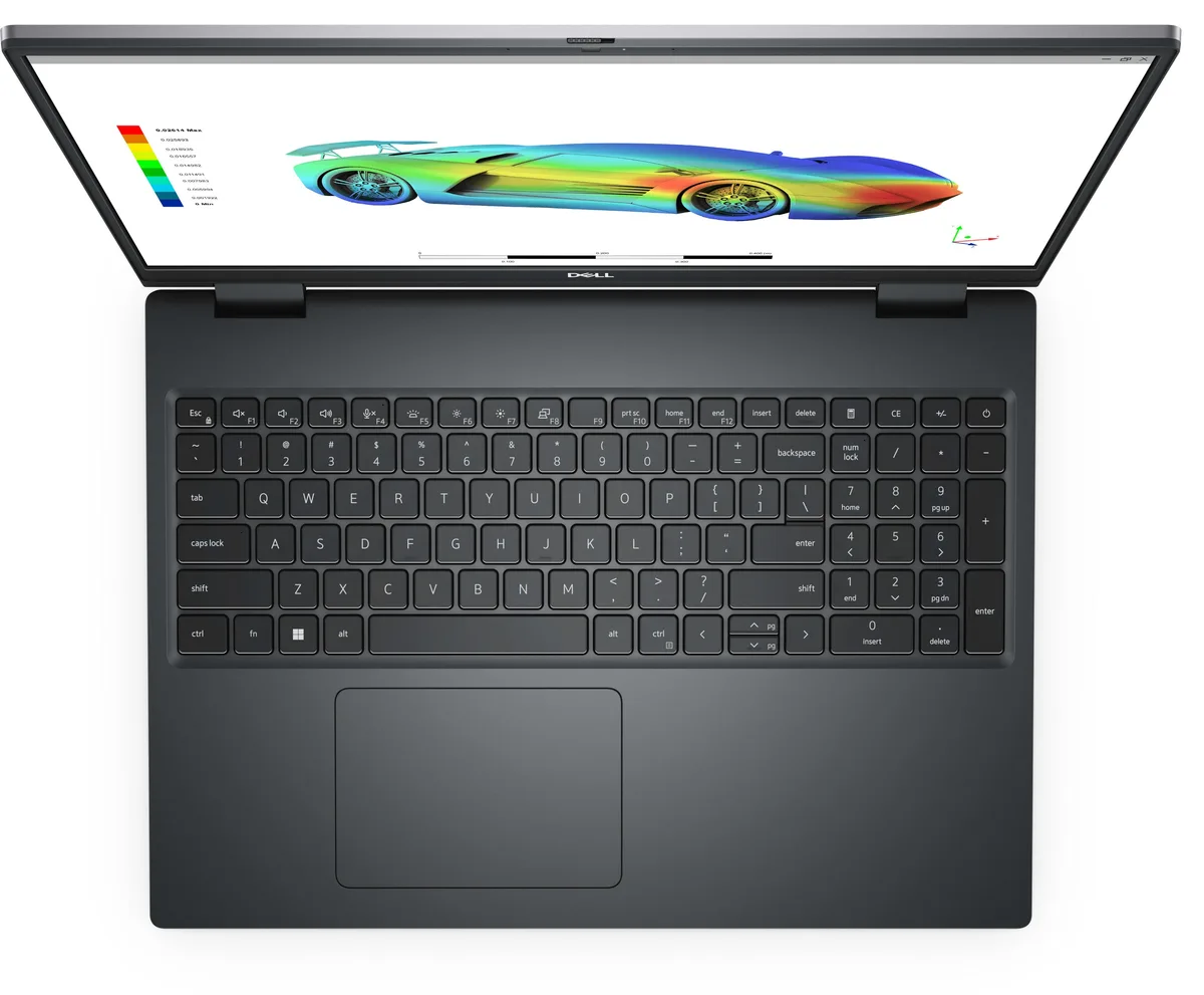 DELL DELL Precision 7670 laptop i7-12850HX 16GB 512GB RTX A2000 16" FHD+ — product photo