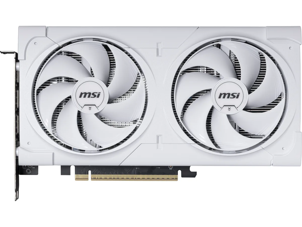 MSI MSI RTX 5060 Ti 8G VENTUS 2X OC WHITE PLUS graphics card — product photo