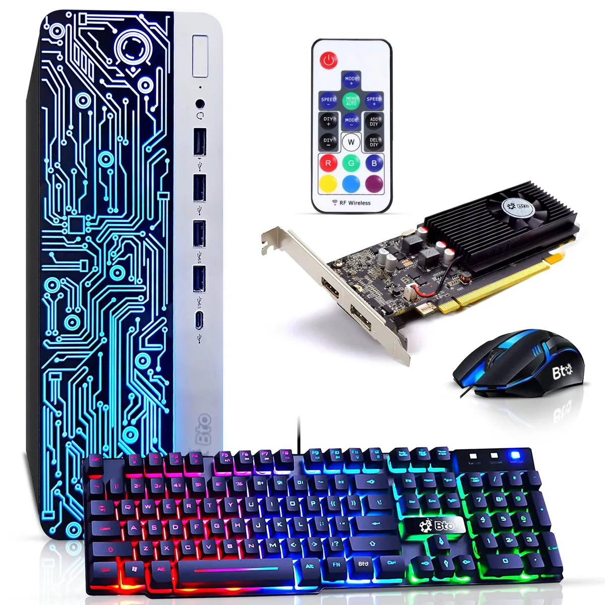 BTO BTO Desktop PC i7-6700 16GB DDR4 256GB SSD 2TB HDD Radeon RX 550 — product photo